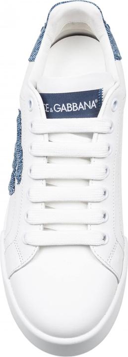 Produktbild Dolce & Gabbana portofino light in leather white and light blue (38)