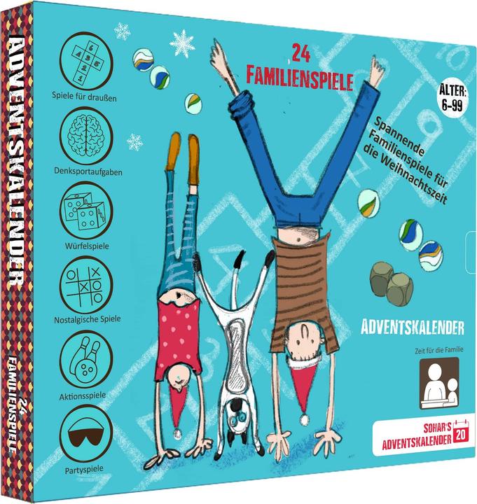 Image du produit Sohar's adventskalender 20 Jeux familiaux