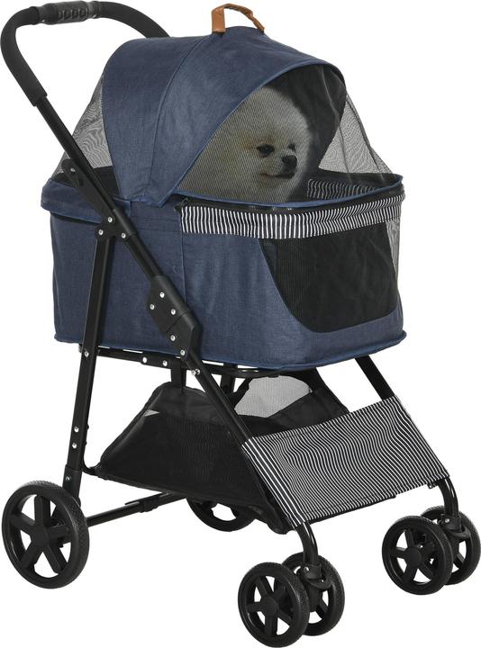 Actual product image PawHut Dog buggy for small dogs (Dog, Foldable, Reflectors)