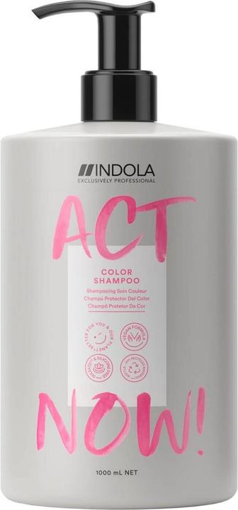 Indola ACT NOW - Color Shampoo (1000 ml, Flüssiges Shampoo)