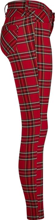 Produktbild Urban Classics Ladies Skinny Tartan Pants (30)