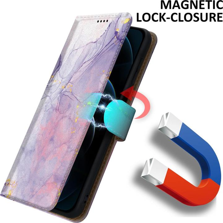 Image du produit Cadorabo Pochette Book avec impression (Apple iPhone 12, Realme 12 Pro+)