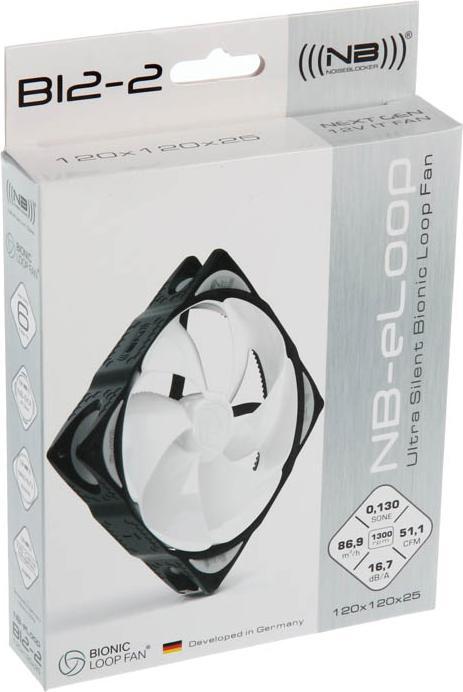 Immagine prodotto Noiseblocker NB-eLoop B12-2 (120 mm, 1 x)