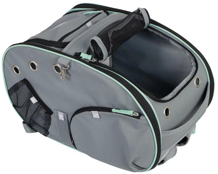 Actual product image Nobby Animal Transport Backpack Nomad, Grey (Dog, Cat, Breathable)