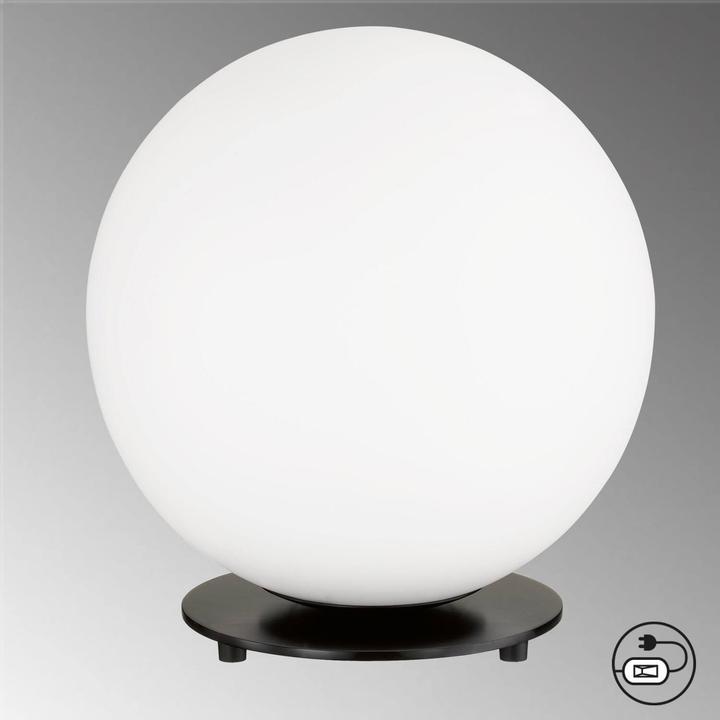 Image du produit Schöner Wohnen Palais Lampe de table E27 verre noir 30cm