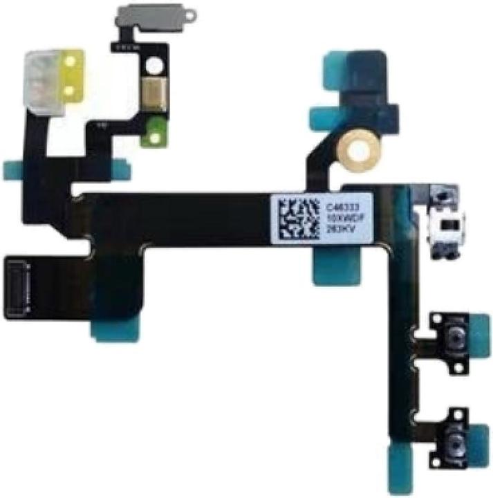 Actual product image Foxconn iPhone 5S Power Switch On Off Volume Mute Flex Cable (iPhone 5S)