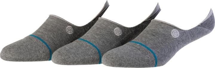 Stance Socken Icon No Show Heather Grey 3er-Pack (3er Pack, 38, 39, 40, 41, 42, 38 - 42)