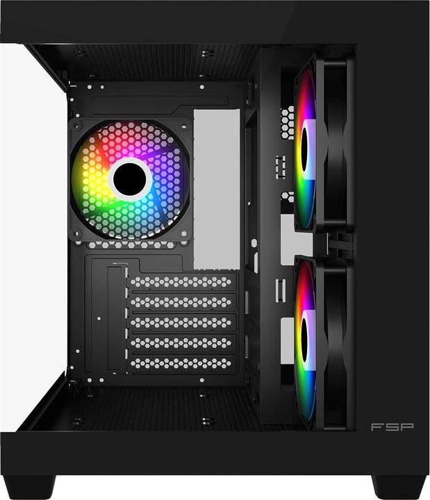 Actual product image Fortron FSP Geh Mini S140 BA Micro-ATX/M-ITX/ARGB o.N. Black retail