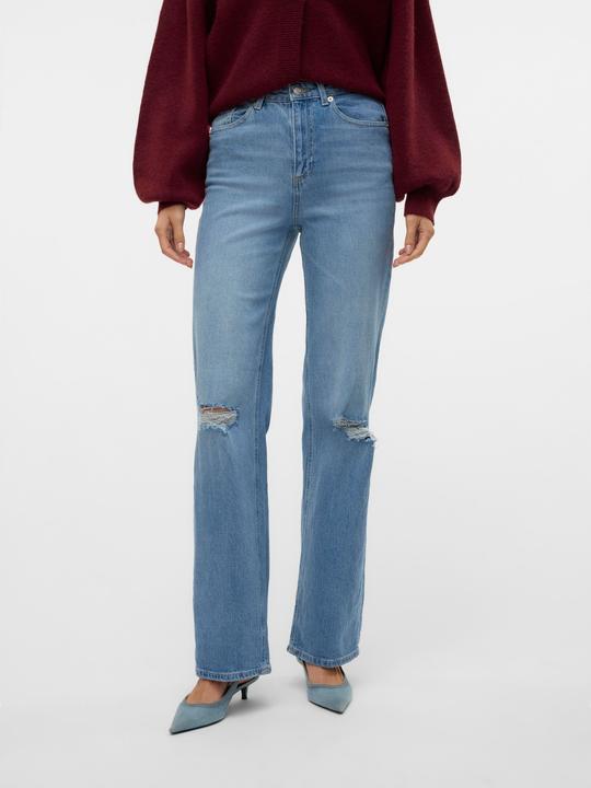 Produktbild Vero Moda VMTESSA Hohe Taille Weiter Beinschnitt Jeans Weit geschnitten (W30/L32)