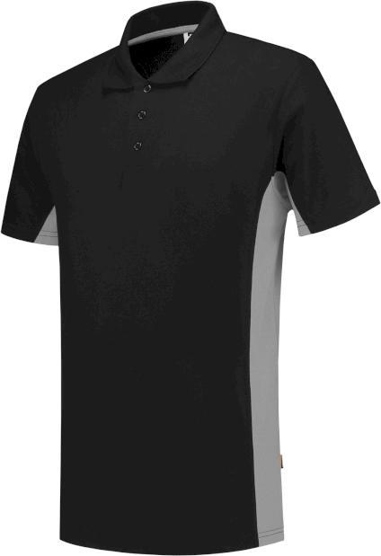 Tricorp 202004BlackOrangeXL Poloshirt Bicolor (XL)
