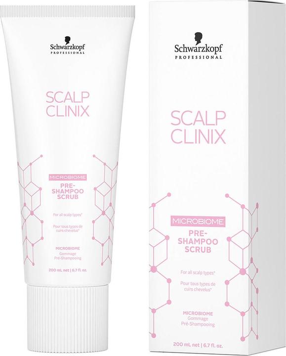 Schwarzkopf Scalp Clinix - Pre-Shampoo Scrub Salon Treatment (200 ml, Flüssiges Shampoo)
