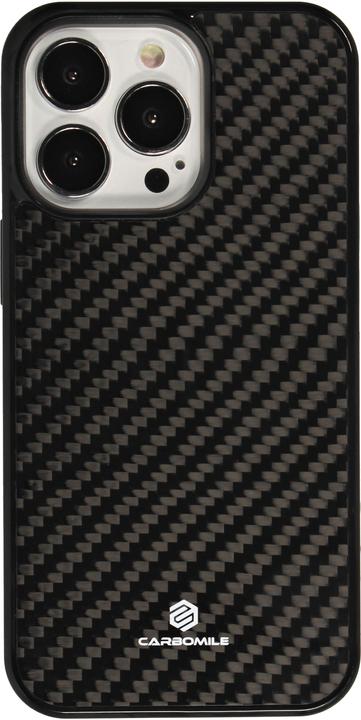 Actual product image Carbomile Hülle Carbon Fiber (Kompatibel mit MagSafe) (Apple iPhone 16 Pro)