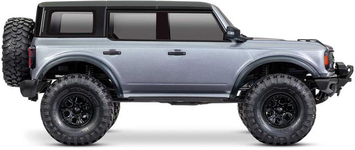 Actual product image Traxxas TRX-4 2021 Ford Bronco Electric Brushed Crawler 4WD 1:10 RTR silver (RTR Ready-to-Run)
