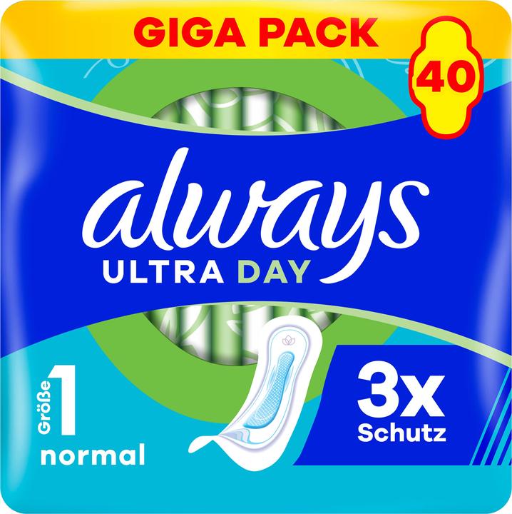 Image du produit Always Ultra Day Normal (40 x, Tampons sanitaires)
