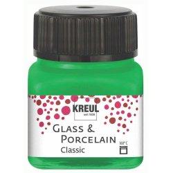 Immagine prodotto Kreul Vetro e Porcellana Classico, vernice per porcellana e vetro (Verde, 20 ml)
