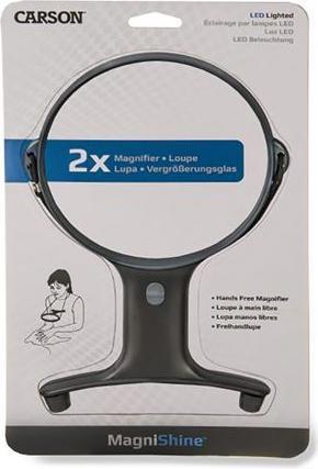 Immagine prodotto Carson Optical HF-66 MagniFree Lente d'ingrandimento a mano libera con illuminazione a LED