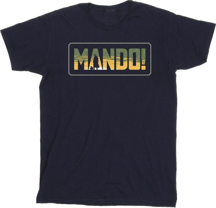 Produktbild Star Wars The Mandalorian Mando Cutout TShirt (3XL)