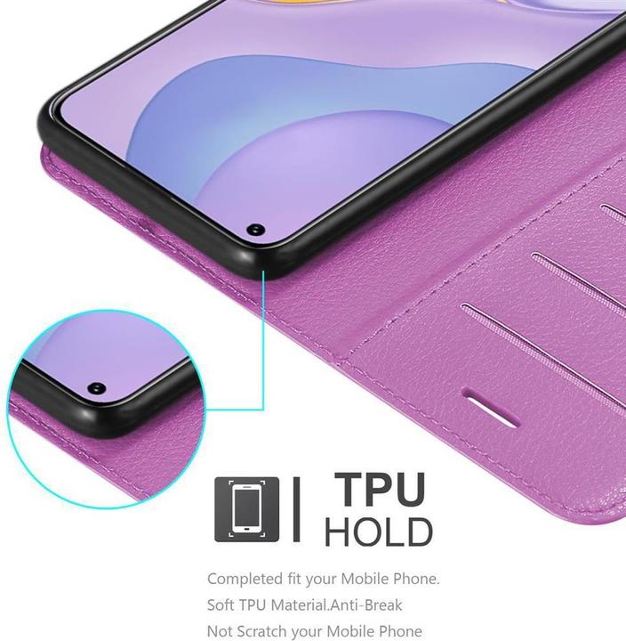 Actual product image Cadorabo Book with stand function cover (Huawei Nova 7 5G)