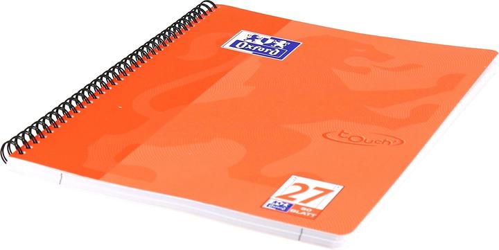 Produktbild Oxford Collegeblock Touch (A4+, Liniert, Harter Einband)