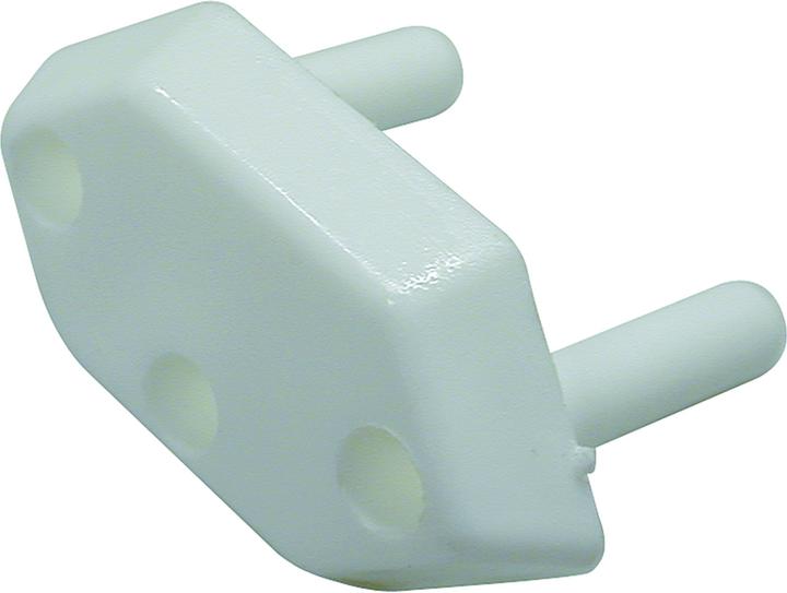 Produktbild Steffen Blindstecker T12/13 weiss