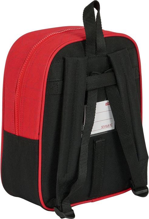 Produktbild Sevilla Fútbol Club Schulrucksack Schwarz Rot 22 x 27 x 10 cm