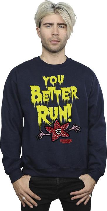 Produktbild Netflix Stranger Things You Better Run Sweatshirt (M)