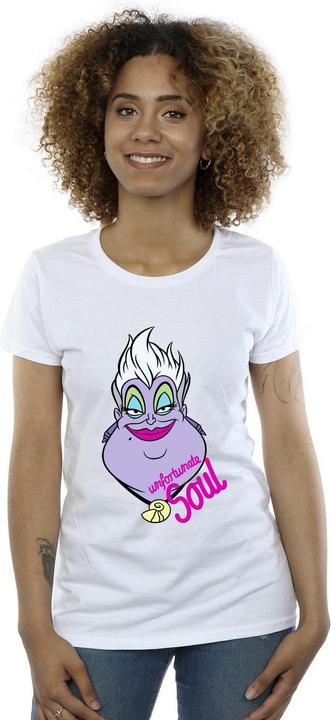 Actual product image Disney Womens/Ladies Villains Ursula Unfortunate Soul Cotton T-Shirt (L)
