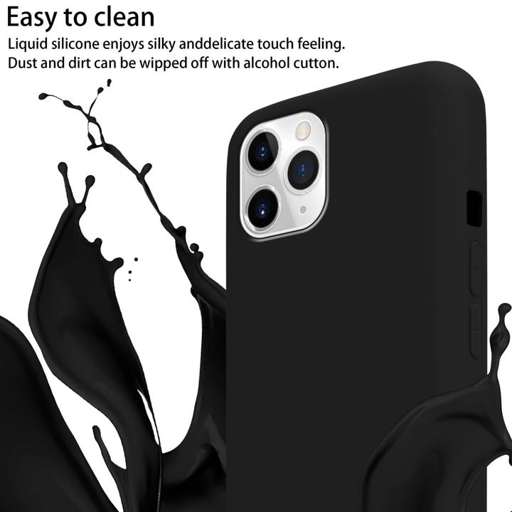 Actual product image Cadorabo TPU Cover Mobile Phone Chain Liquid (Apple iPhone 11 Pro)