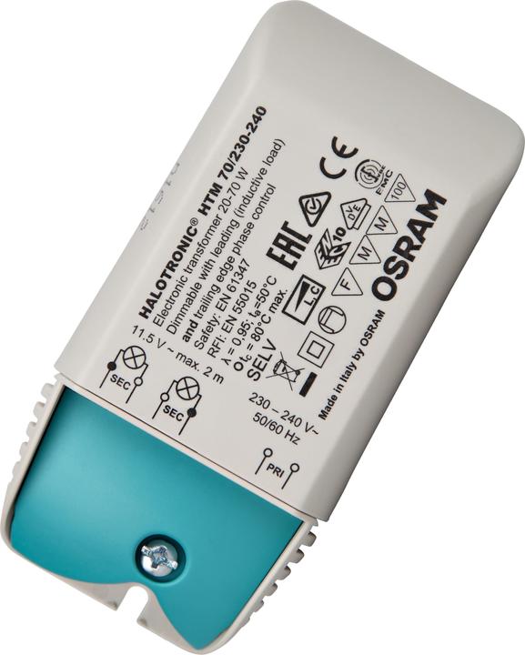 Actual product image Osram Lighting transformer 70W 230/12V