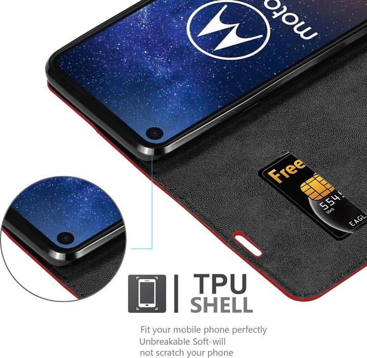 Actual product image Cadorabo Cover (Motorola One Vision)