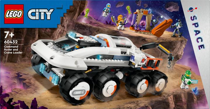 Produktbild LEGO Kommando-Rover mit Ladekran (60432, LEGO City)