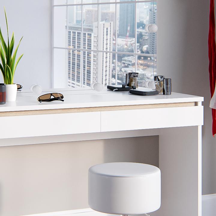 Produktbild Vicco Emma mit Hocker und Beleuchtung (120 x 42 x 83 cm)