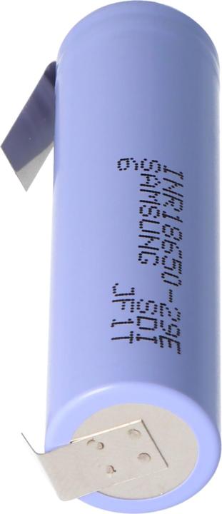 Immagine prodotto Samsung Batteria INR18650 29E + etichetta a saldare U (1 pz., 18650, 2900 mAh)