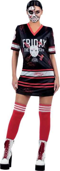 Actual product image Smiffys Freitag der 13. Jason Hockey Kleid für Frauen (L)