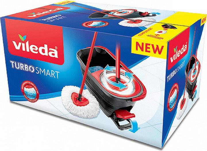 Immagine prodotto Vileda Sistema di tergitura Turbo Smart e secchio a serbatoio singolo (1 pz.)