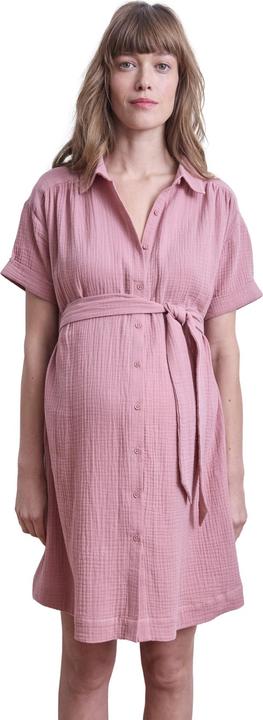 Image du produit Vertbaudet Robe chemisier courte en mousseline pour la grossesse et l'allaitement (32)
