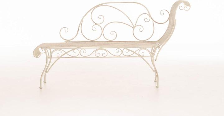 Actual product image CLP Garden bench Karma, antique cream