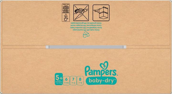 Produktbild Pampers Baby-Dry (Gr. 5+, Monatsbox, 168 Stück)