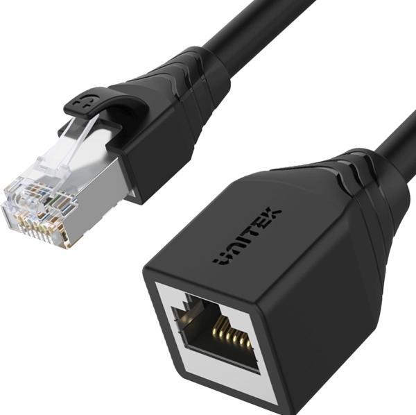 Produktbild Unitek Cat 6 STP 8P8C RJ45 Ethernet Extension cable M/F 5m C1896BK-5M (CAT6, 0.05 m)