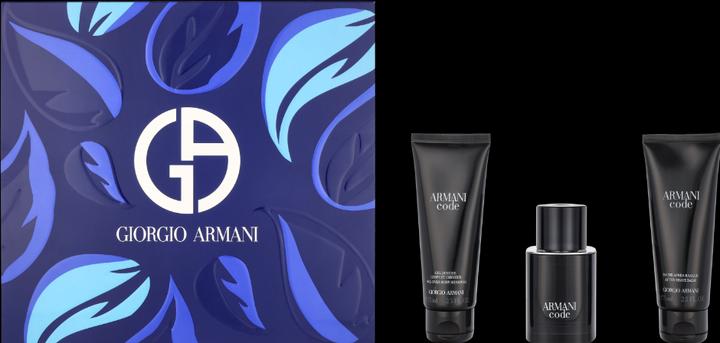 Produktbild Giorgio Armani Code Homme Set Eau de Toilette 50ml + Duschgel 50ml + After Shave Balm 75ml (Parfum set)