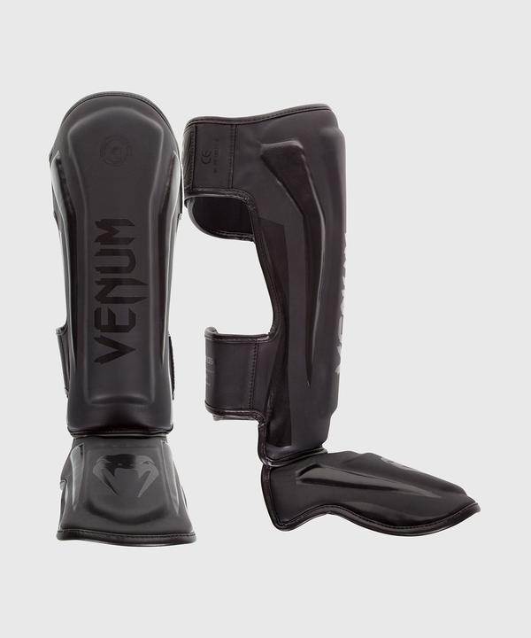 Actual product image Venum Elite Standup Shinguards-Black (XL)