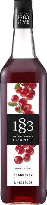 1883 Sirop de cranberry 1l 0