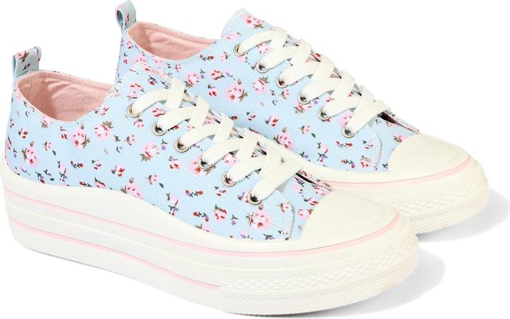 Image du produit Joe Browns Ditsy Floral Chunky Platform Low-Top Trainers (39)