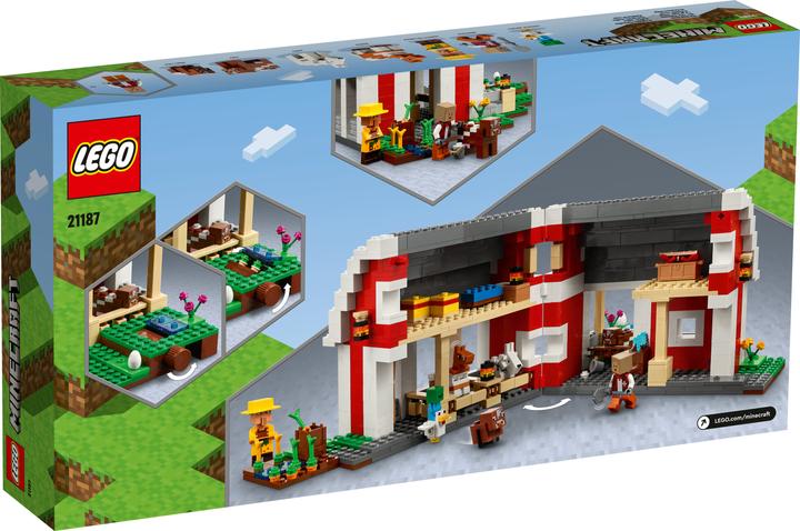 Immagine prodotto LEGO Il fienile rosso (21187, LEGO Minecraft)