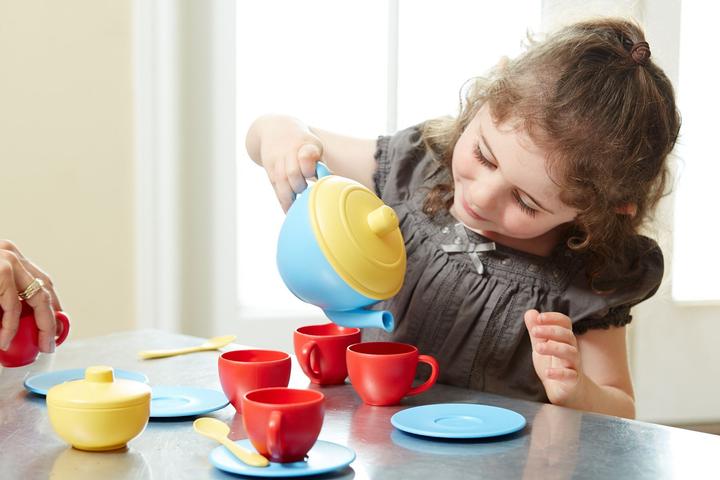 Produktbild Green Toys Tea Set blau