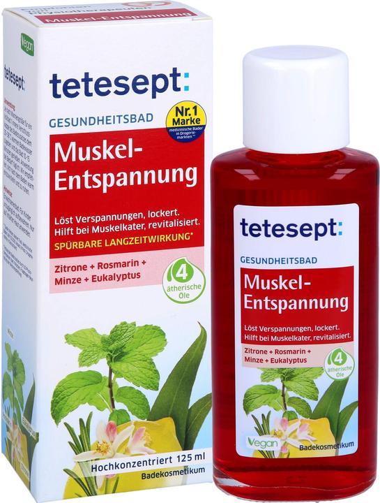 Produktbild Tetesept Bath Muscle relaxation 125 ml (125 ml, Badeöl)
