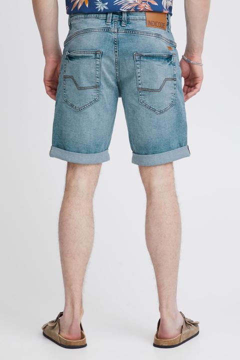 Immagine prodotto Indicode Quentin Pantaloncini Di Jeans Shorts Bermuda Da Uomo elasticizzato Regular- Fit (XL)