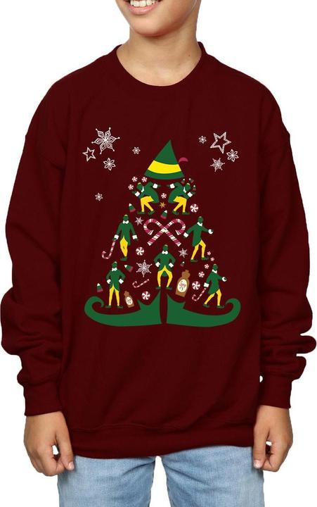 Immagine prodotto Elf Christmas Tree Felpa Ragazzi (152, 158)