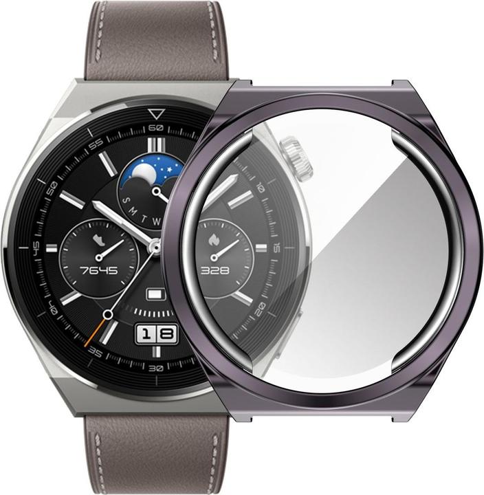 Produktbild König Design Schutz Watch Hülle für Huawei Watch GT 3 Pro 43mm Case Cover Etuis Displayschutz
