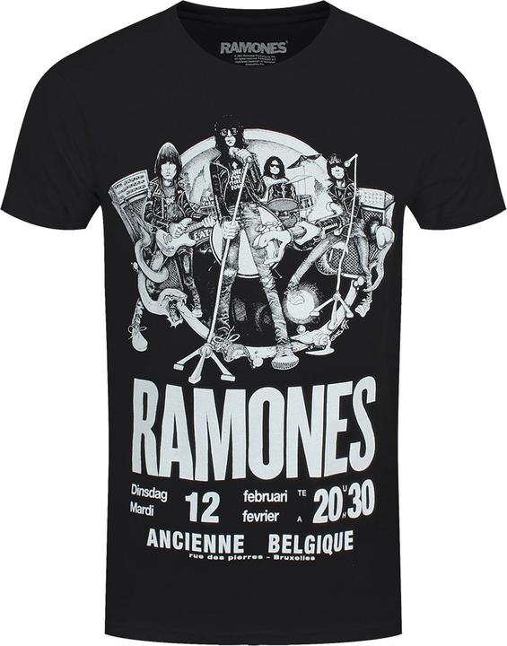 Immagine prodotto Ramones Maglietta Belgique (XXL)